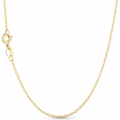 Olivie Strieborná retiazka gold 4597