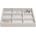 Stackers Ковчеже за бижута Stackers Croc 9 камери cлassic сивкаво (75987)
