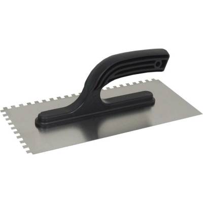 Hladítko nerezové 270x130 mm zub 6mm plastová rukojeť MAGG NH0403