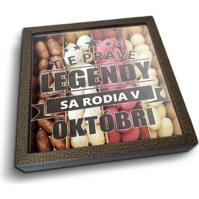 Sablio Mandle v čokoláde Tie pravé legendy sa rodia v októbri 4 x 80 g