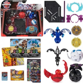 Bakugan Balení speciální útok S6 Hammerhead Titanium Dragonoid Nillious