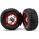 Traxxas колело 2.2/3.0", джанта SCT Split-Spoke сребърно-червена, гума KM2 S1 (2) (2WD предна)