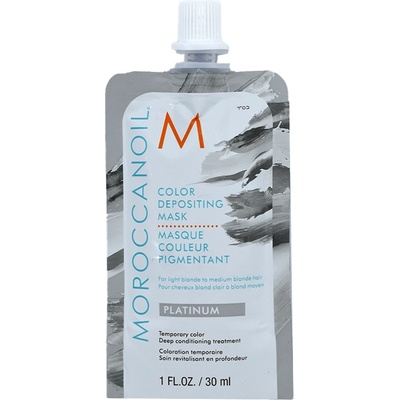 Moroccanoil Color Depositing Mask 30 ml боядисваща маска PLATINUM