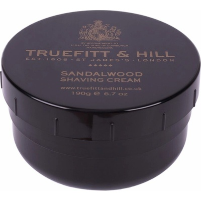 Truefitt & Hill Sandalwood Shaving Cream 190 g