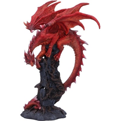 Статуетка Nemesis Now Gothic: Dragons - Draconic Roots (Red Dragon), 28.5 cm (U6701A24)