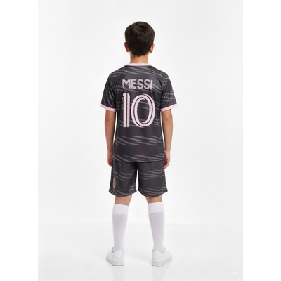 dresyonline dres Messi Inter Miami komplet JR čierny