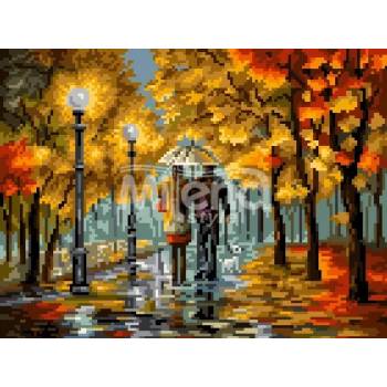 Image 1 of Milena Style Диамантен гоблен " Есенна разходка"