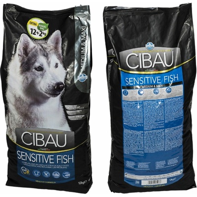 Cibau dog Adult Sensitive fish Medium & maxi 12 kg