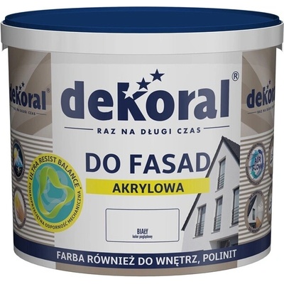 Dekoral Polinit 10 l biela
