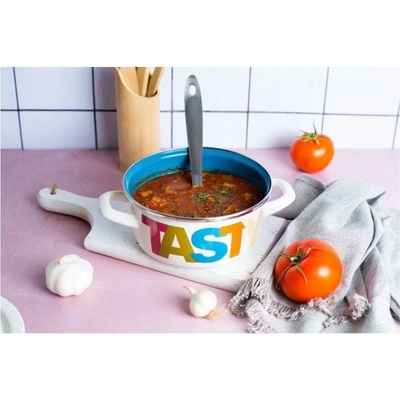 Metalac Juicy_Tasty, smaltovaný kastrol s poklicí 16 cm, 1,5 l
