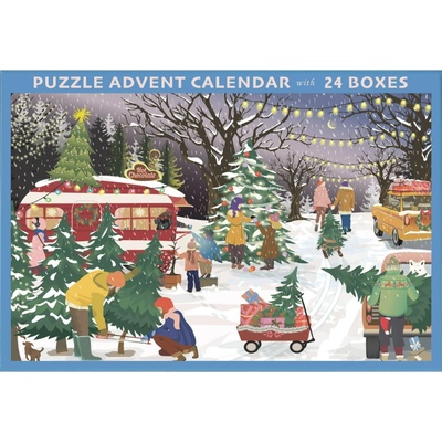 ViSSEVASSE Adventní kalendář – 24 boxů multi barva papír
