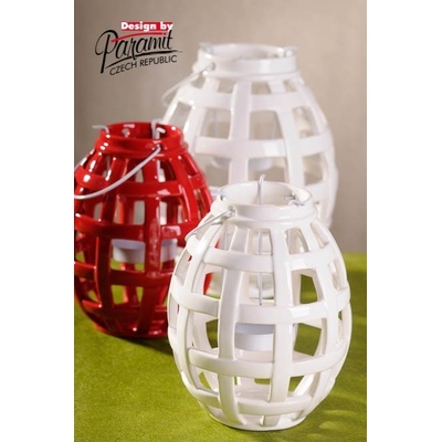 Paramit Lucerna Berta - bílá - 21 cm