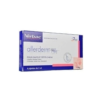 Virbac Allerderm Spot-On 6 x 2 ml