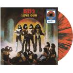 Kiss - Love Gun (Tangerine/Aqua Splatter Coloured) (LP) (602507391904)