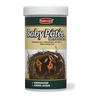 Padovan BABY PATEE - пълноценна храна за новородени зърноядни птици - 100 гр