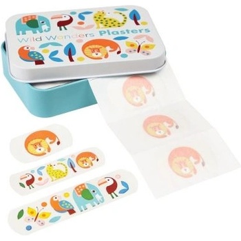 Rex London - Лепенки за рани в метална кутийка - Диви чудеса - 30 броя (28930)