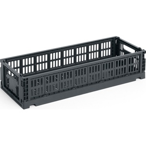 Hay Colour Crate Mini Oblong Кош за съхранение, мини продълговат, цвят въглен (AE358-B008-AC37)