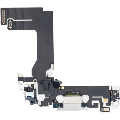 AppleKing nabíjecí a audio flex konektor pro iPhone 13 mini - bílý