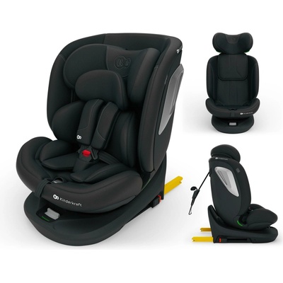 Kinderkraft I-GROW 2 PLUS i-Size 2026 BLACK