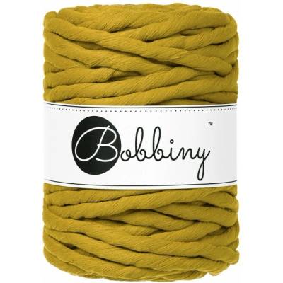 Bobbiny Macrame cord - (9mm) Bobbiny - Macrame cord - 9mm: Spicy yellow
