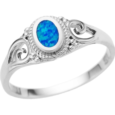 Jan Kos jewellery Stříbrný prsten s opálem MHT 2013 SL