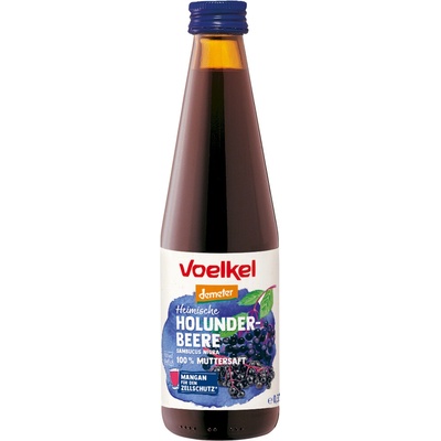 Voelkel Baza čierna šťava 100% muttersaft 330 ml
