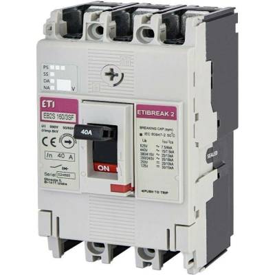 ETI EB2S 160/3SF 40A 3p