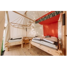 Středověký glamping Malešov 2 osoby 3 dny 2 noci