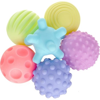 Reedog pískací mini lopta 6 ks