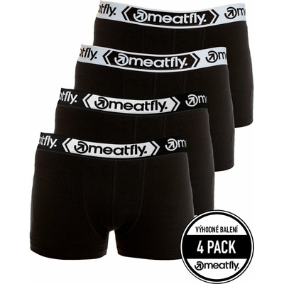 Meatfly мъжки боксерки Balboa Boxershorts Four Pack Black/Black | Черна | Размер Meatfly | Cheren | МЪЖЕ | S