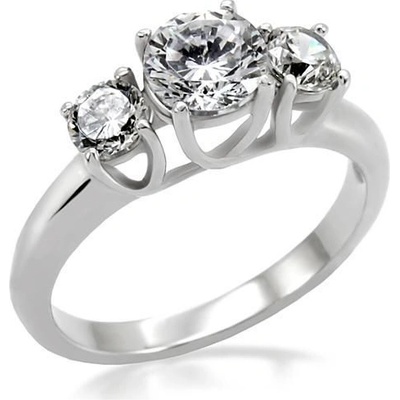 Šperky4U ocelový prsten se zirkony AL 0005