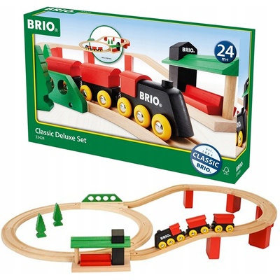Brio Vláčiková dráha Klasická luxusní sada