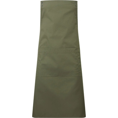 Premier Zástěra Swap and Pop PR 190 s laclem COT39019055099-olive Olivová