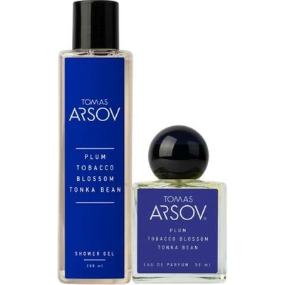 Tomas Arsov Plum Tobacco blossom tonka bean EDP unisex 50 ml + sprchový gél 200 ml