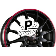 RONAL R54 6,5x15 4x100 ET38 black red rim