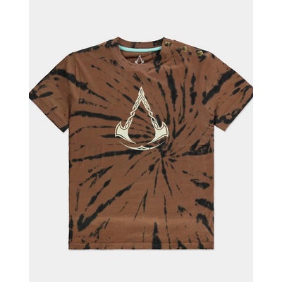 Difuzed Tričko dámske Assassins Creed: Valhalla Tie Dye Printed