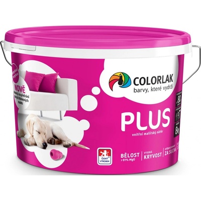 Colorlak Prointeriér Plus V2098 malířská barva Bílá matná 4 kg