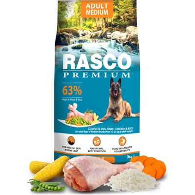 Rasco Premium Adult Medium 3 kg