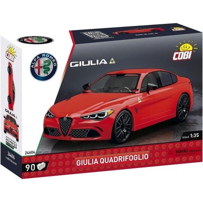 COBI Коби Alfa Romeo Giulia Quadrifoglio, 1: 35, 90 к