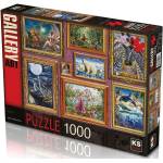 KS Games Авторски Пъзел от 1000 части - Галерия (68x48)