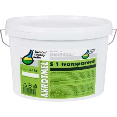 Akrotmel S1 3,5 kg transparentní