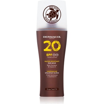 Image 1 of Dermacol Sun Water Resistant водоустойчив лосион за слънце в спрей SPF 20 200ml