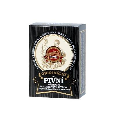 Originální pivní kosmetika SAELA PIVNÍ GLYCERINOVÉ MÝDLO 140 g