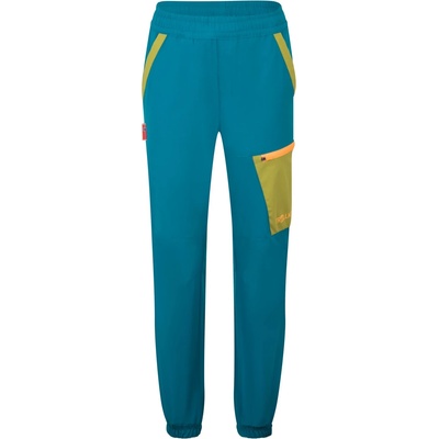 Trollkids Детски туристически панталон Trollkids Kid's Steinkjer Pants Walking trousers - Lagoon Green / Pear Green / Sahara Sunset - размер 176 (EU) (701-3618-0219)