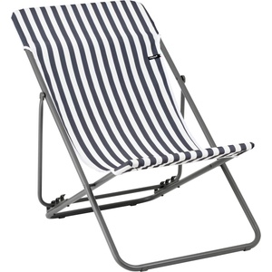 Lafuma Mobilier Къмпинг стол Lafuma mobilier Maxi Transat Airlon + Camping chair - Rayure Terre / Titane - размер One Size (580-2044-0411)