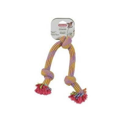 Zolux preťahovadlo přírodní 3 uzly 48 cm