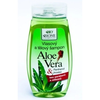 BC Bione vlasový a telový šampón Aloe Vera 250 ml