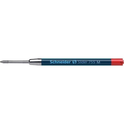 Schneider 19431 náplň do kuličkového pera Slider 755 0,5 mm červená