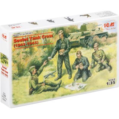 ICM Soviet Tank Crew 1943-1945 1:35