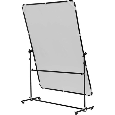 Fomei pojízdný odrazný panel 150 x 200 cm bílá / černá / stříbrná / difuzní